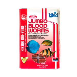 Hikari Bio-Pure® JUMBO Blood Worms 3.5 oz cube