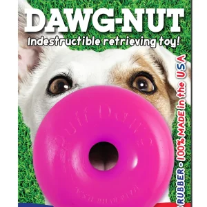 Dawg-Nut Indestructible Dog Toy Pink